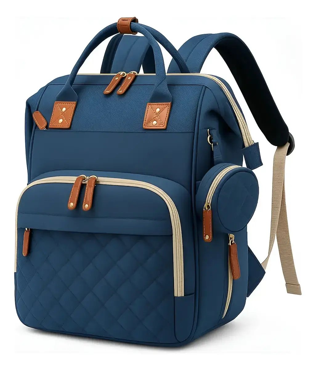 Bolso Pañalera Morral Con Monedero Para Bebe